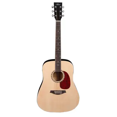 Artist AB1 Natural Dreadnought Beginner Acoustic Guitar w/ Case