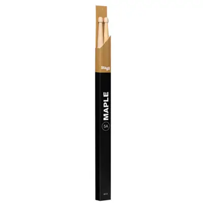 STAGG 5A Wood Tip Hickory Drumsticks